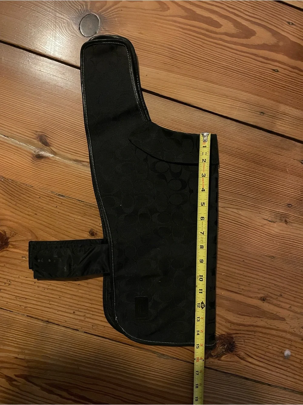 Coach Black Dog Coat